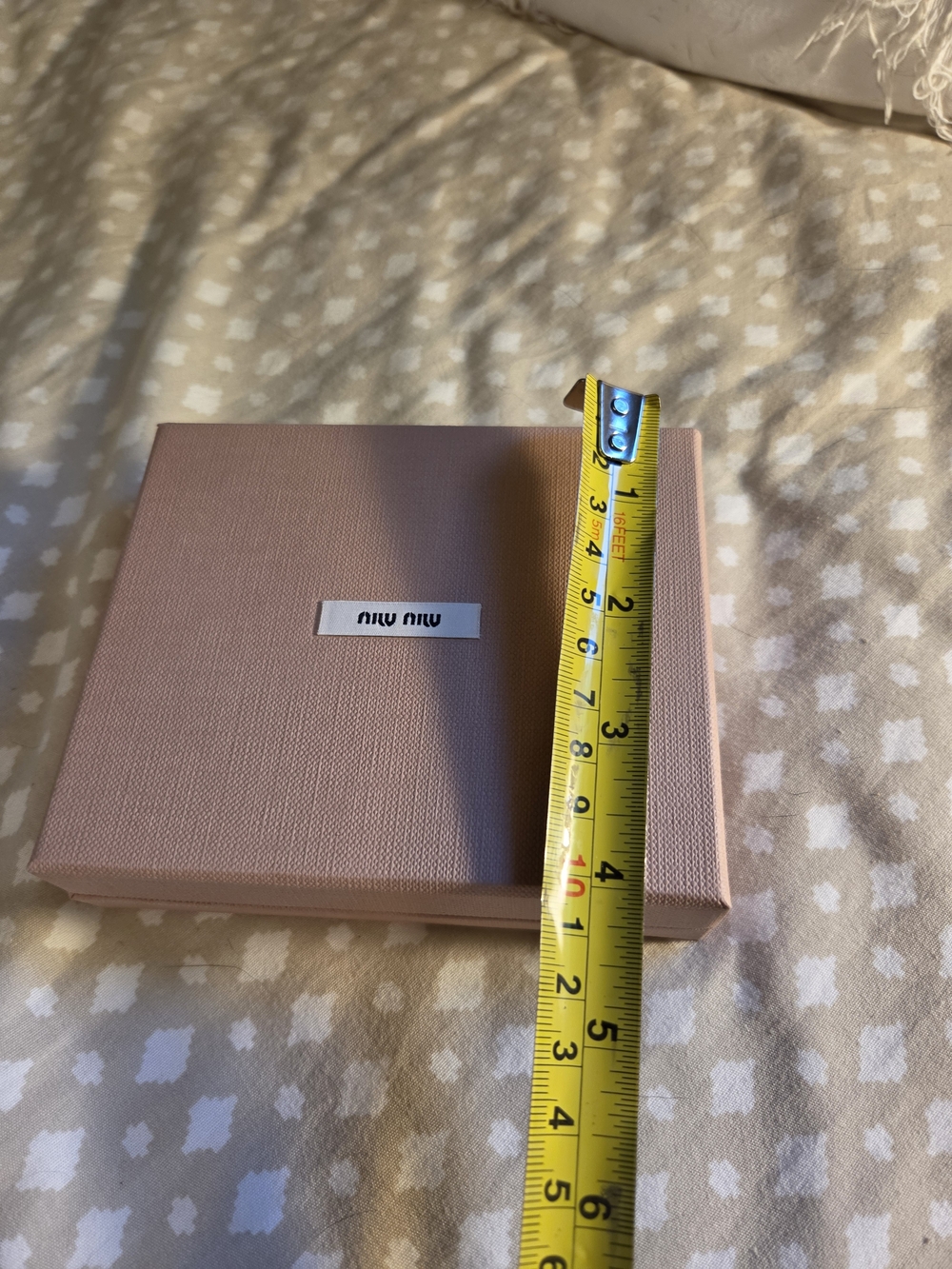 Miu Miu Dusty Pink Gift Box with Tissue Wrap - Picture 6 of 6